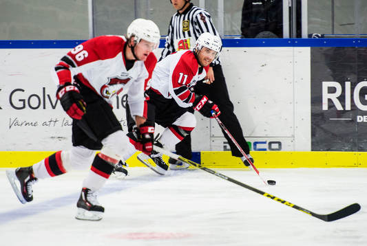 Malmö Redhawks Kim Rosdahl och Joey Tenute