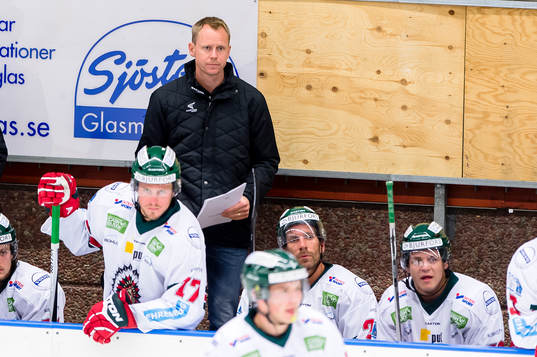 Frölundas assisterande tränare Robert Ohlsson