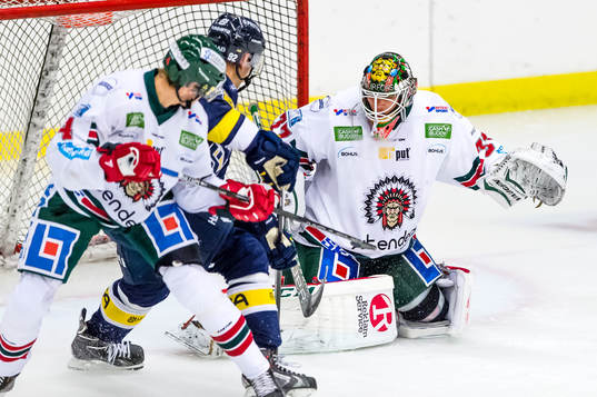 Frölundas målvakt Johan Gustafsson