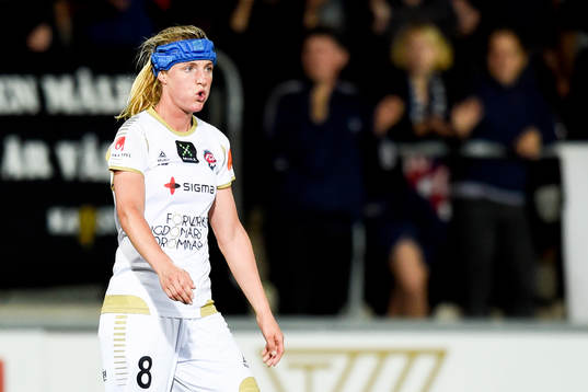 Rosengårds Kirsten Van De Ven pustar ut