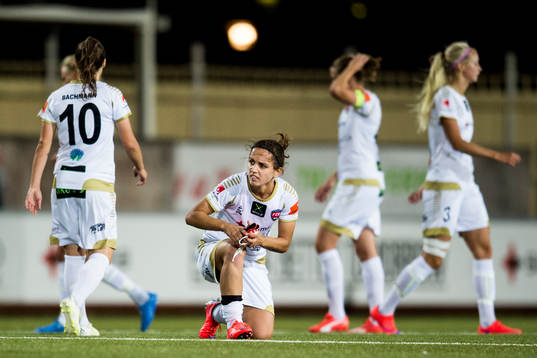 Rosengårds Natasa Andonova deppar