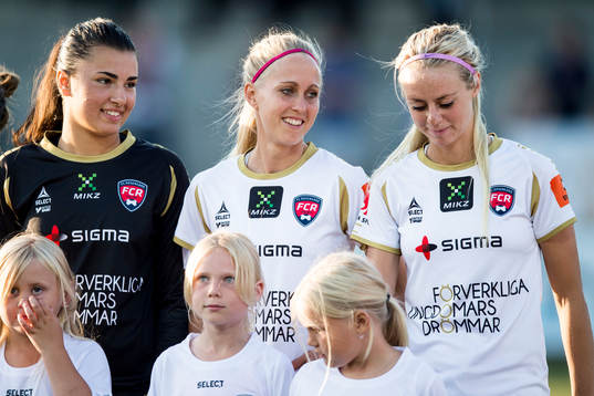 Rosengårds målvakt Zecira Musovic, Line Röddik Hansen