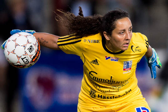 Vittsjös målvakt Cecilie Breil Kramer