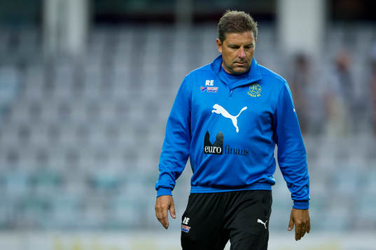Lunds tränare Georg "Rossi" Eterovic deppar