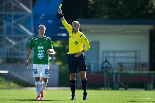 Jönköping Södras Fredrik Olsson blir varnad