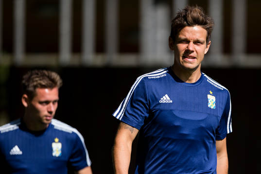 IFK Göteborgs Jakob Ankersen och Mads Albaek