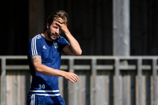 IFK Göteborgs skadade lagkapten Mattias Bjärsmyr