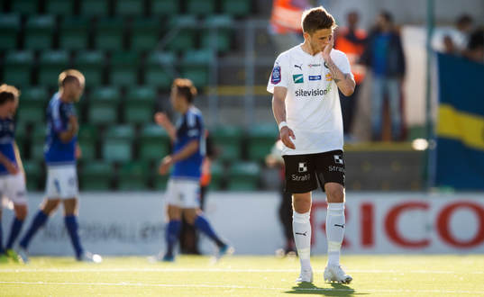 Örebros Eidur Sigurbjörnsson deppar