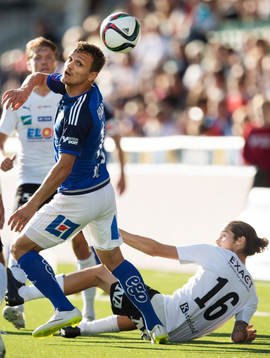 Sundsvalls Shpetim Hasani och Örebros Daniel Nordmark