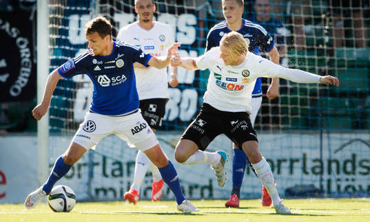 Sundsvalls Shpetim Hasani och Örebros Karl Holmberg