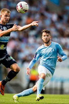 Malmö FFs Erdal Rakip och Gefles Robin Nilsson