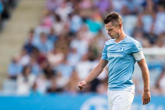 Malmö FFs Markus Rosenberg deppar