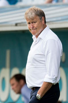 Malmö FFs tränare Åge Hareide deppar