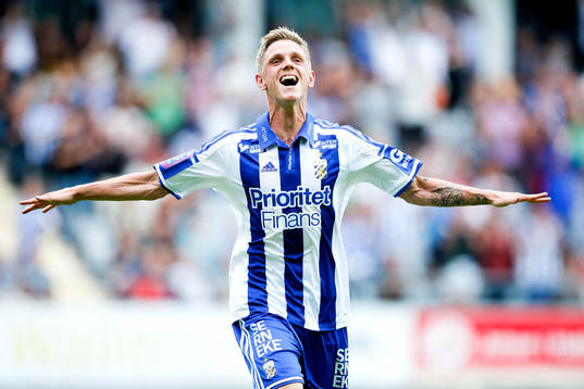 IFK Göteborgs Sören Rieks jublar