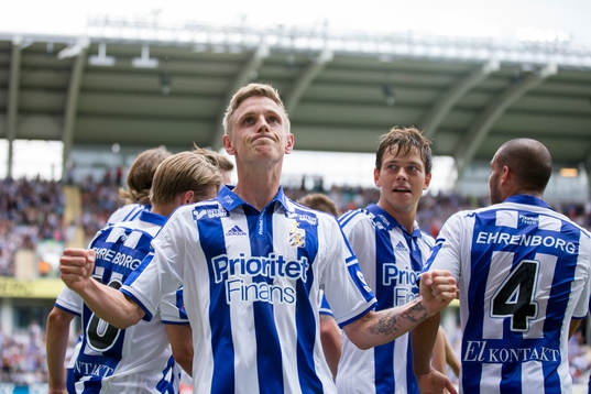 IFK Göteborgs Sören Rieks jublar