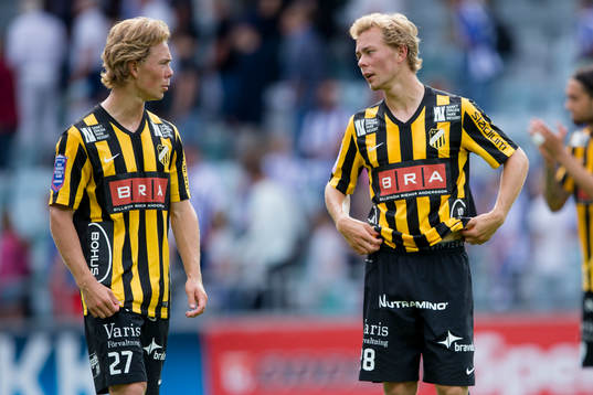 Häckens Joel Andersson deppar ihop med sin broder Adam