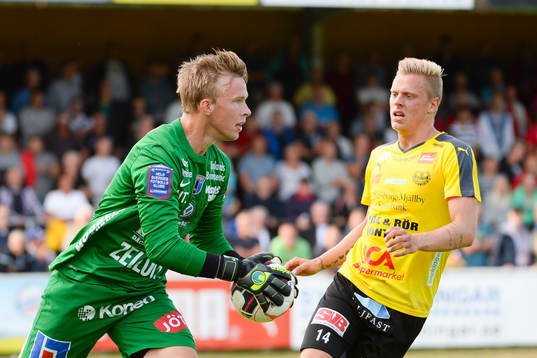 Sirius målvakt Andreas Andersson