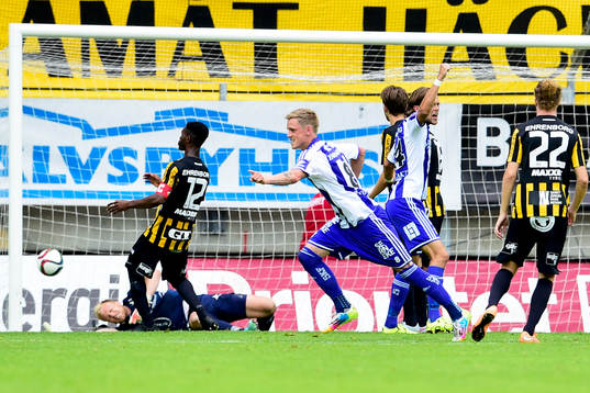 IFK Göteborgs Sören Rieks jublar