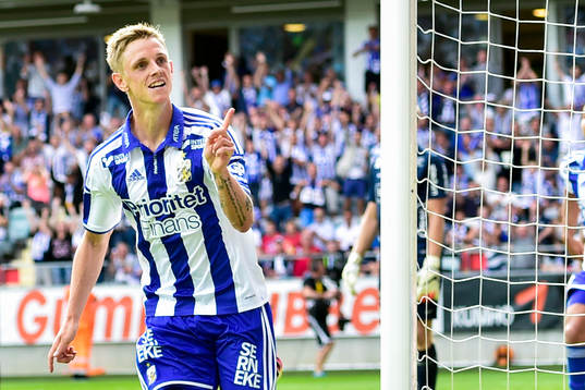 IFK Göteborgs Sören Rieks jublar