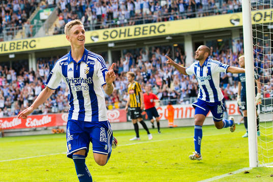 IFK Göteborgs Sören Rieks jublar