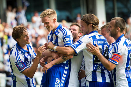 IFK Göteborgs Sören Rieks jublar