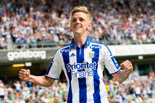 IFK Göteborgs Sören Rieks jublar