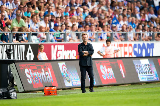 Häckens tränare Peter Gerhardsson