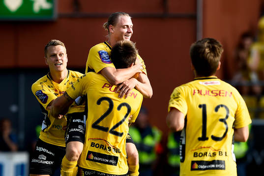 Elfsborgs Viktor Prodell jublar