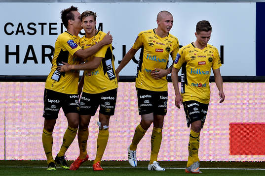 Elfsborgs Viktor Prodell jublar
