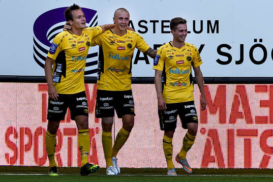 Elfsborgs Viktor Prodell jublar