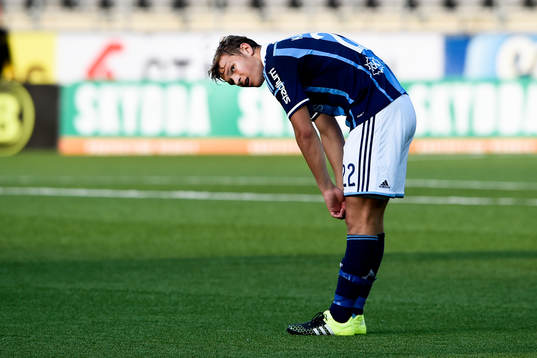 Djurgårdens Jesper Karlström deppar