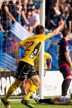 Elfsborgs Viktor Prodell jublar