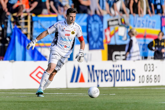 Elfsborgs målvakt Kevin Stuhr Ellegaard