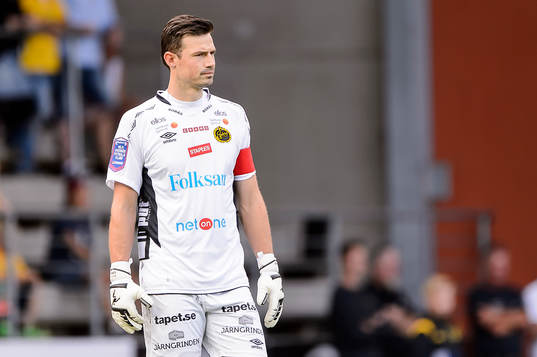 Elfsborgs målvakt Kevin Stuhr Ellegaard