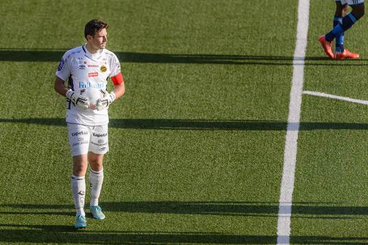 Elfsborgs målvakt Kevin Stuhr Ellegaard