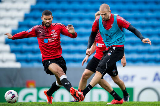 Victor Palsson och Robin Simovic