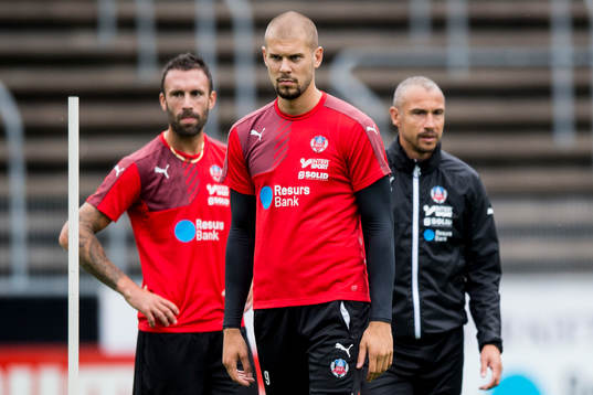 Rade Prica, Robin Simovic och manager Henrik Larsson