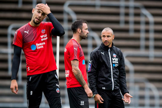 Robin Simovic, Rade Prica och manager Henrik Larsson