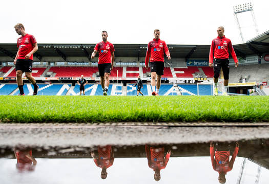 Johan Mårtensson, Rade Prica, Arnór Smárason och Jordan