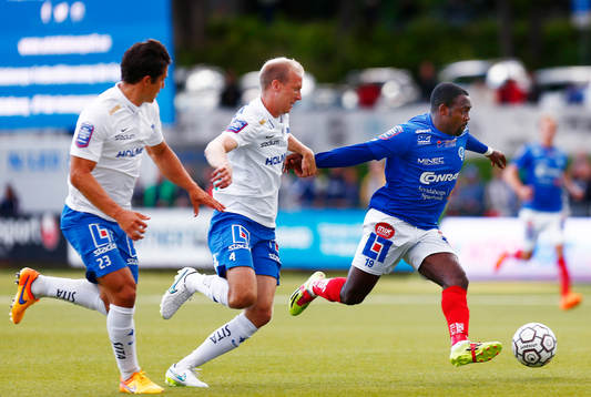 Norrköpings David Boo Wiklander och Andreas Johansson