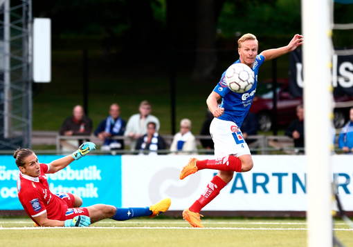 Mål av Åtvidabergs Andreas Dahlén förbi Norrköpings