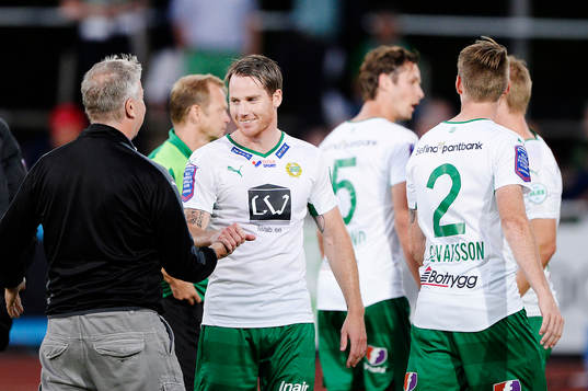Hammarbys Johan Persson jublar