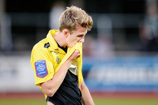 Falkenbergs Adam Eriksson deppar