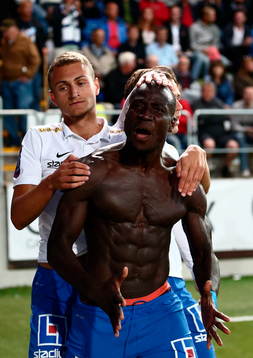 Norrköpings Gentrit Citaku, Alhaji Kamara jublar