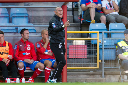 Helsingborgs manager Henrik Larsson
