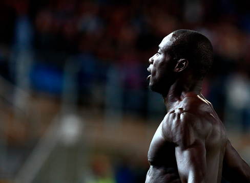Norrköpings Alhaji Kamara jublar