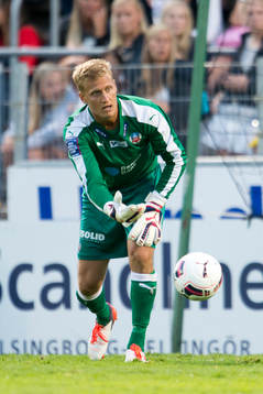 Helsingborgs målvakt Pär Hansson