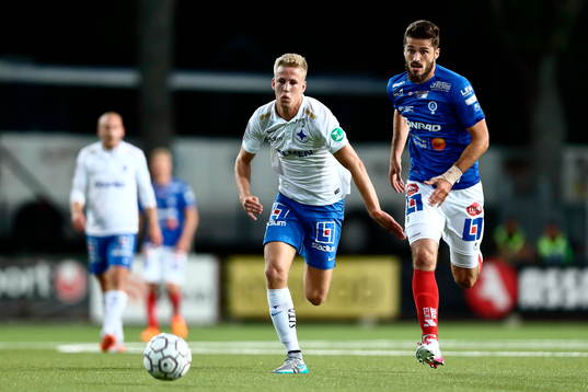 Norrköpings Filip Dagerstål och Åtvidabergs Ajsel Kujovic