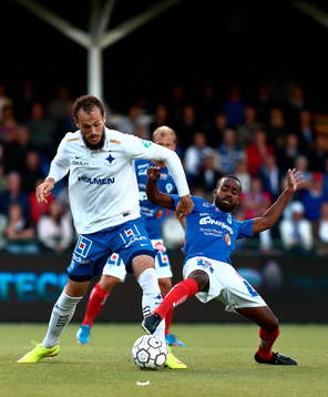 Norrköpings Emir Kujovic och Åtvidabergs Ammar Ahmed