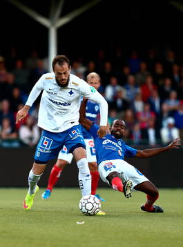 Norrköpings Emir Kujovic och Åtvidabergs Ammar Ahmed